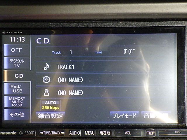 N239-5 パナソニック CN-R300D メモリ 4×4地デジ内蔵ナビ 2016年 取説