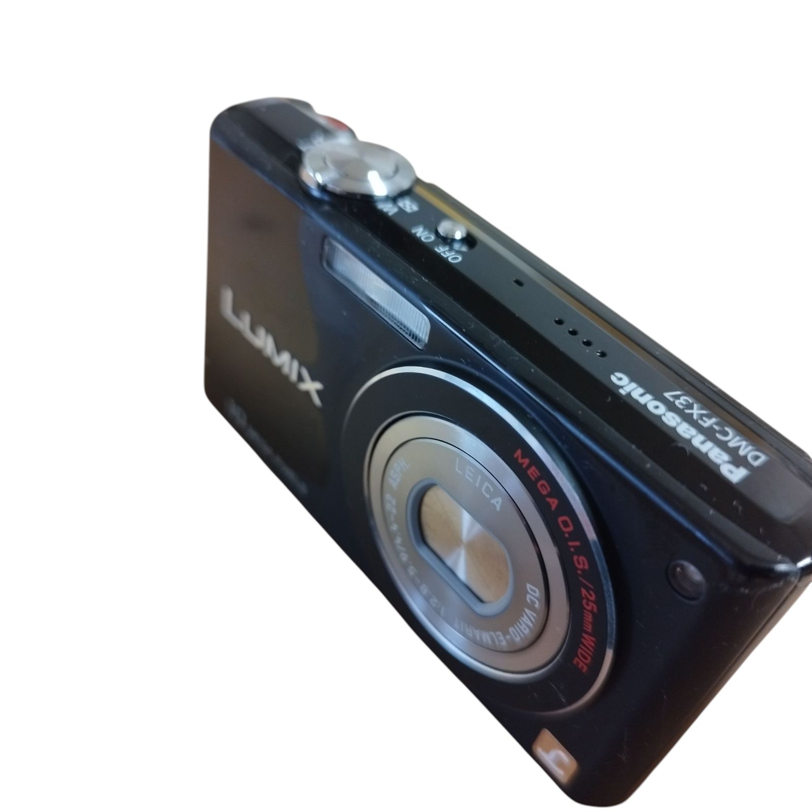 Panasonic LUMIX DMC-FX37 ブラック デジタルカメラ 元箱・付属品付き 