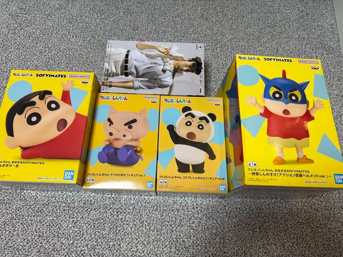 BANDAI バンダイ クレヨンしんちゃん ソフトビニール フィギュア BANPRESTO バンプレスト シン ヨンマン