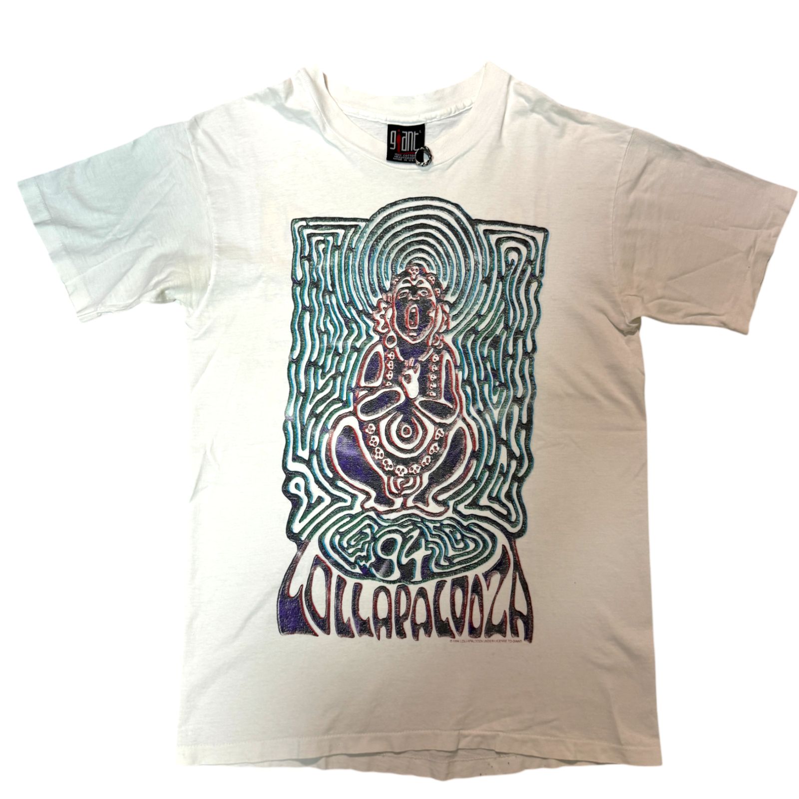 Lollapalooza vintage T shirt ロラパルーザ LOLLAPALOOZA '92 FESTIVAL T-SHIRT - 古着屋 ｜ mushroom