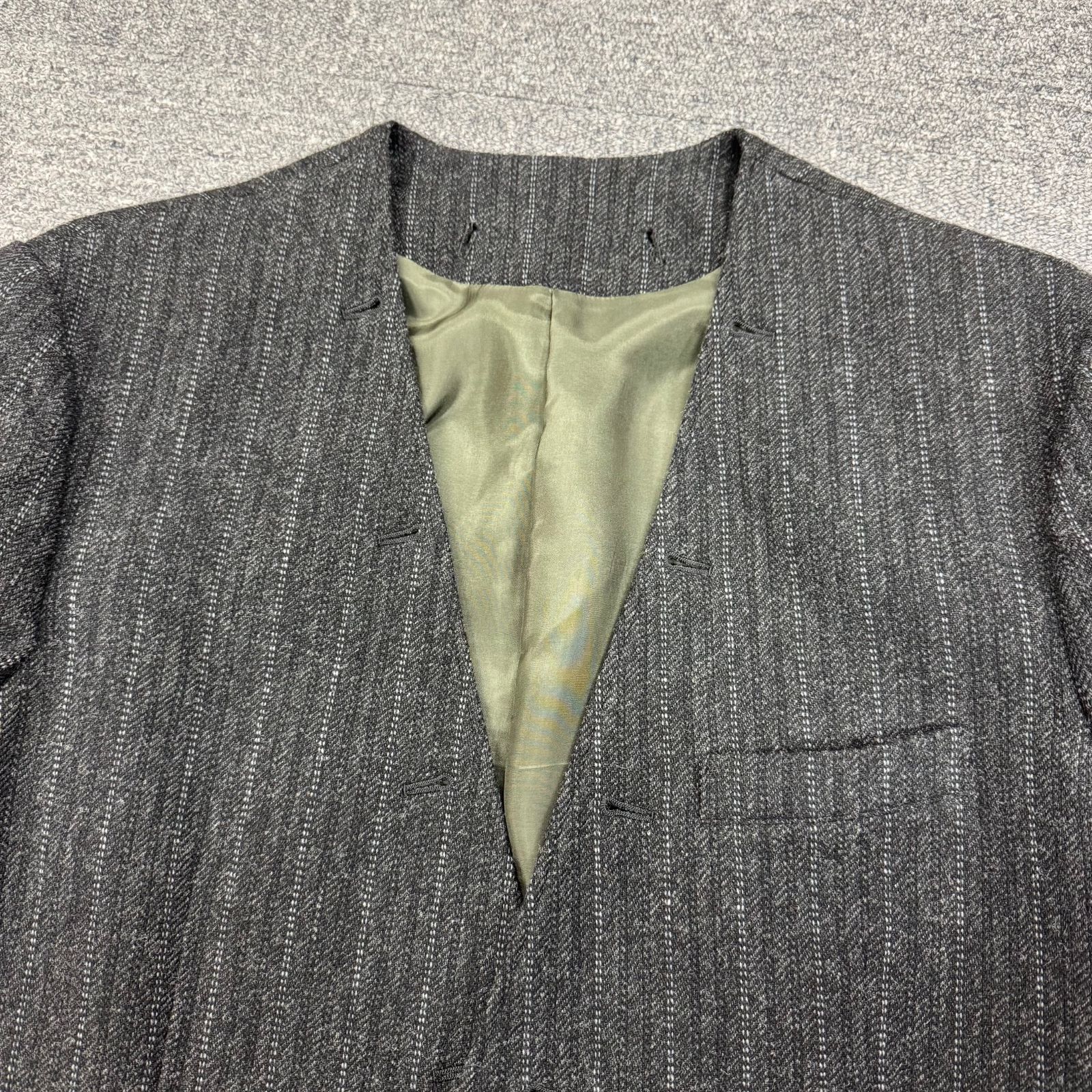 ヨウジヤマモト　ジャケット yohji yamamoto - pour homme | 刺繍入5ポケットJKT / ロング