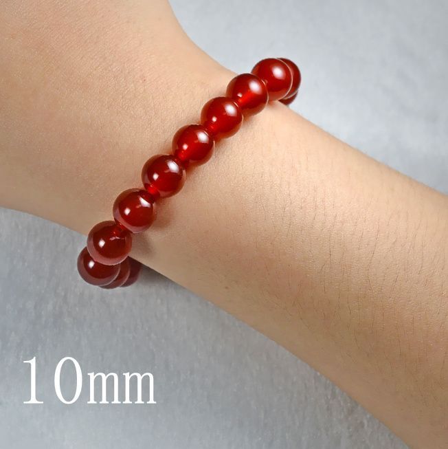 天然石 赤瑪瑙 ブレスレット 8mm 10cm 女性用 誕生日プレゼント 天然石 赤瑪瑙 ブレスレット 8mm 10cm 女性用 誕生日プレゼント