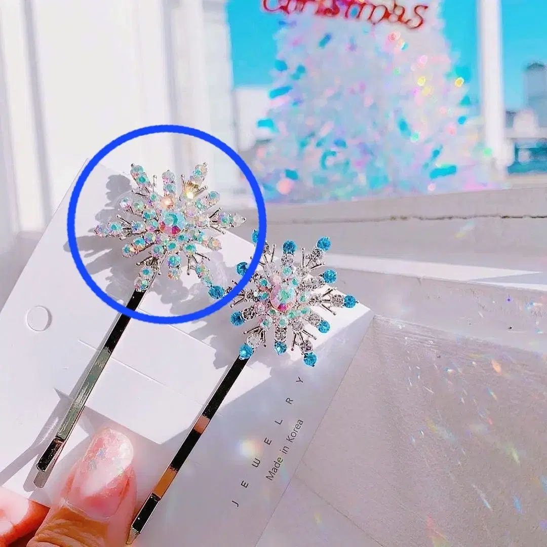 ブリングスター キュービック 雪片 ヘアピン ab カラー