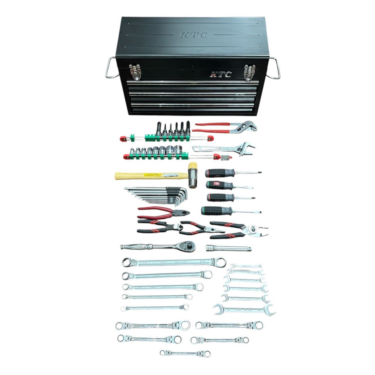 h9370 KTC チェスト 3段3引出し トップカバーロック機構 大容量 SKX0213 工具箱