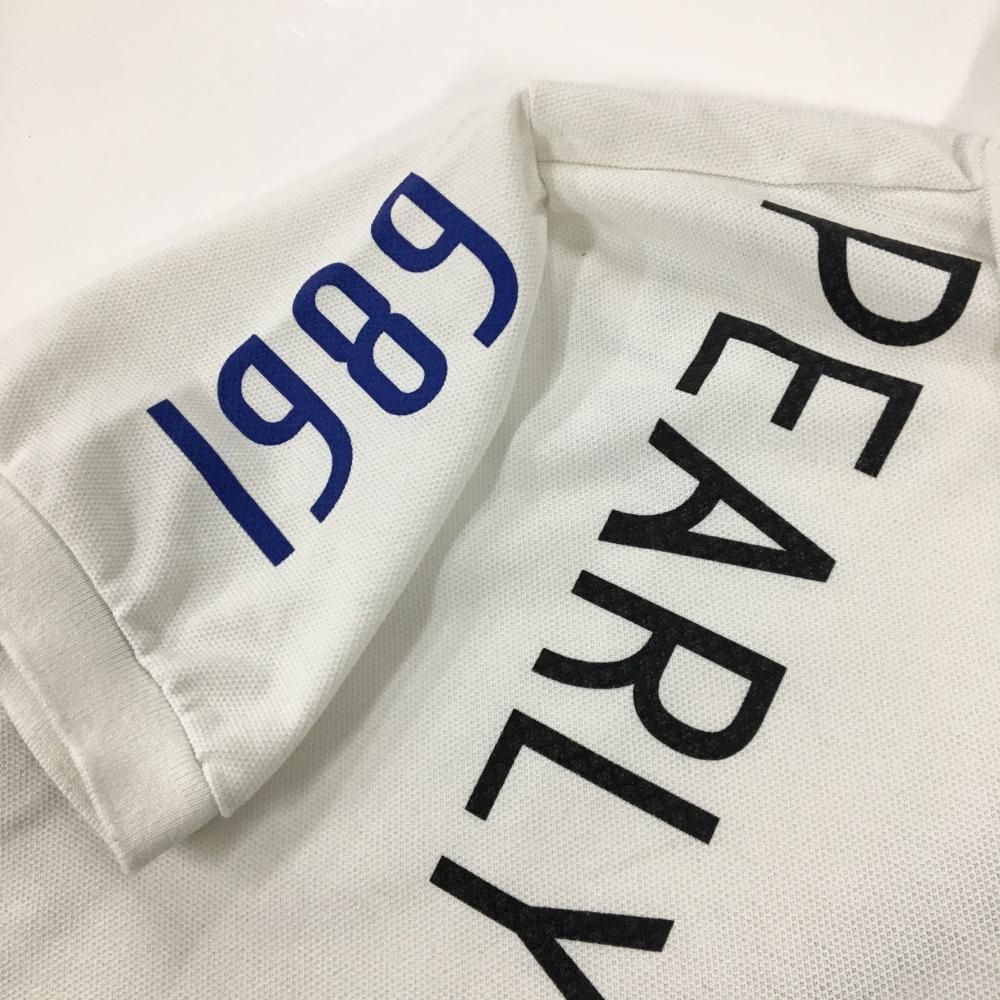 未使用 2024年モデル パーリーゲイツ 半袖 ポロシャツ 4 白 ロゴ PEARLY GATES パーリーゲイツ 2024年モデル 半袖ポロシャツ ブルー系 5