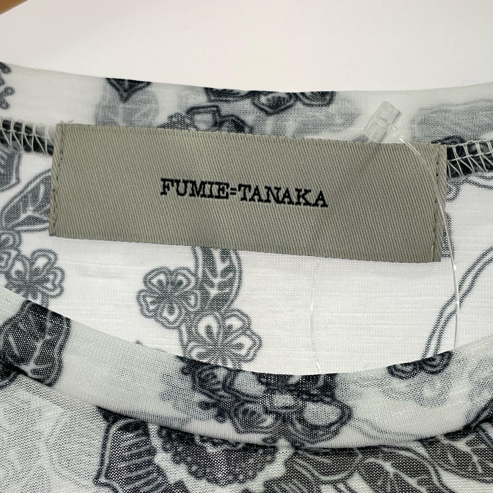 FUMIE ＝TANAKA プリント　シアー　Tシャツ FUMIE TANAKA（フミエタナカ）の「【FUMIE=TANAKA/フミエタナカ