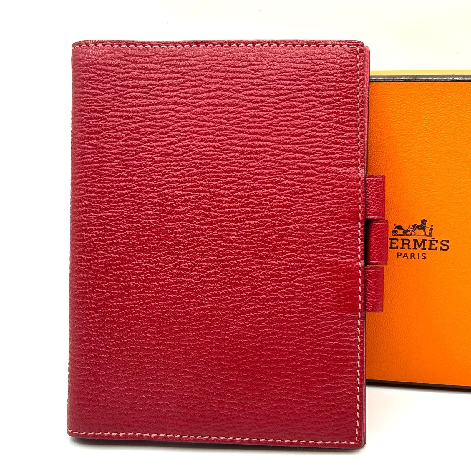 エルメス アジェンダ 手帳カバー ブックカバー HERMES 付属品完備