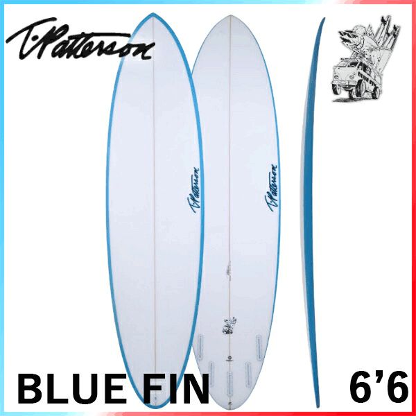 TIMMY PATTERSON BLUE FIN / ティミーパターソン ブルーフィン 6'6 SURFTECH サーフテック サーフボード サーフィン ミッドレングス  営業所止め 6’6 @超メルカリ市