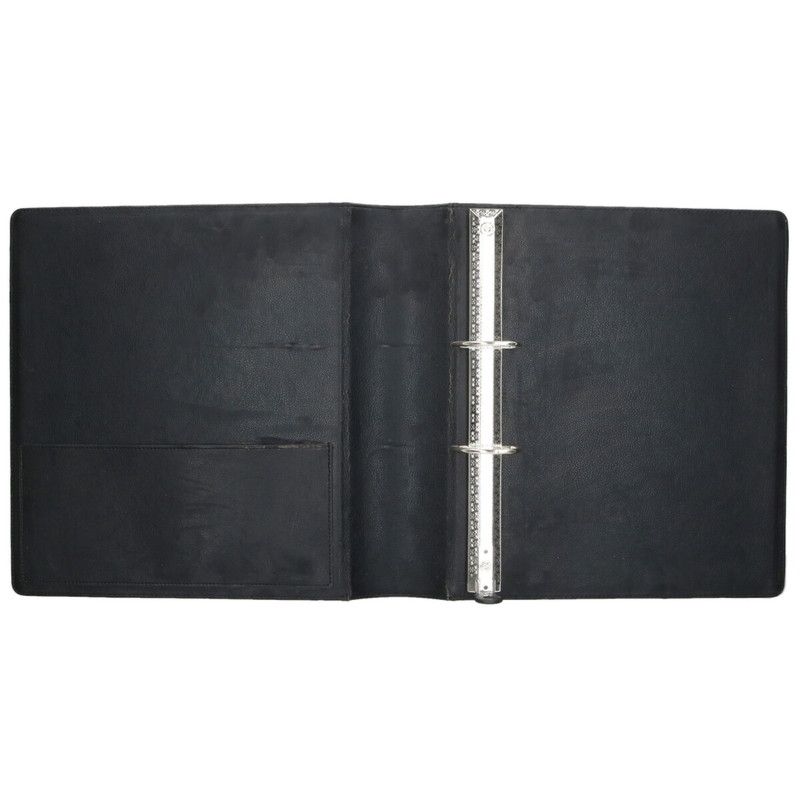 クロムハーツ BINDER ホースシューレザーバインダー メンズ クロム