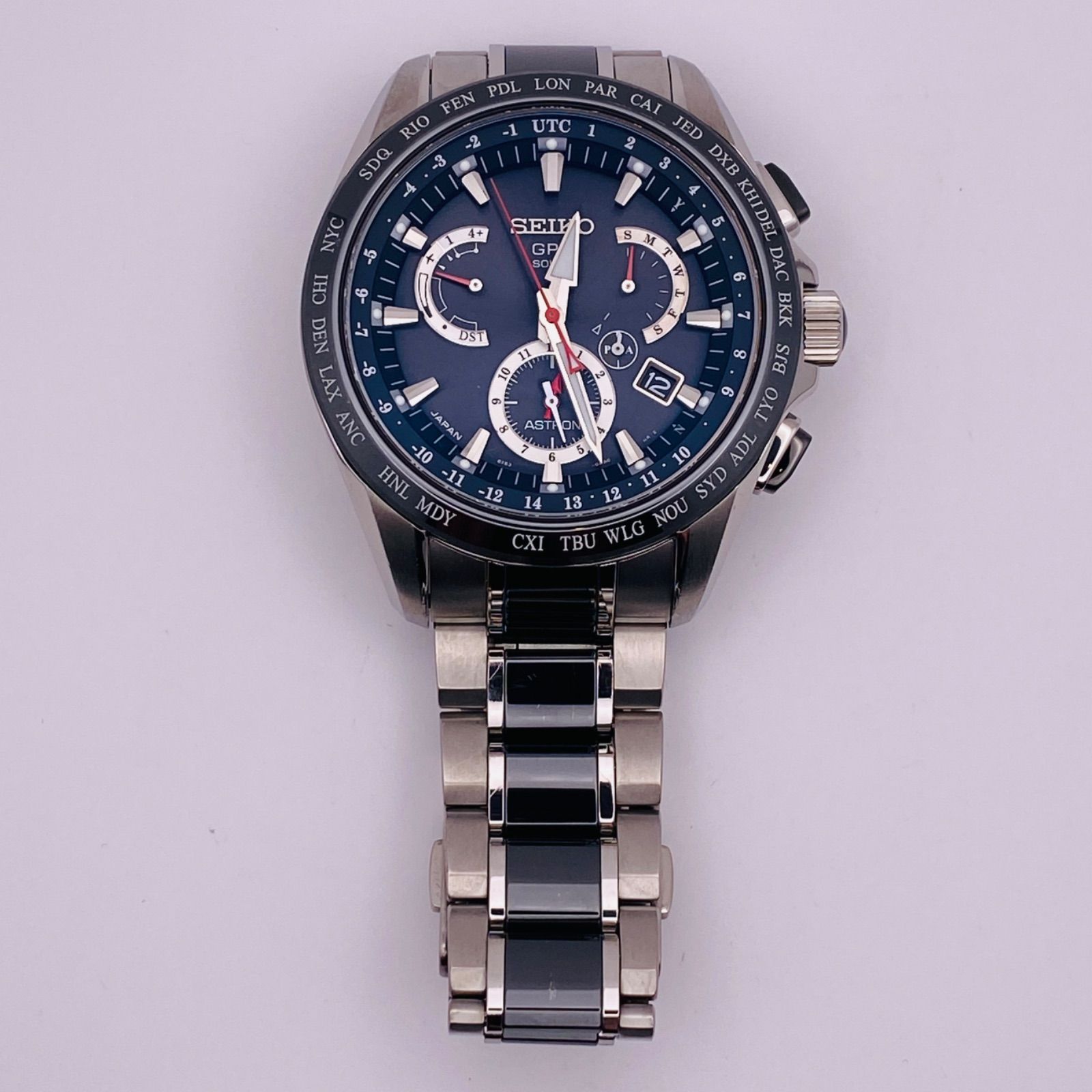 T381）良品 正常稼働 SEIKO セイコー GPSソーラー ASTRON アストロン