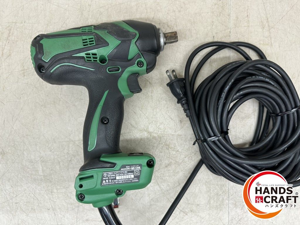 オーソドックスな ♪ HiKOKI WR12VE インパクトレンチ ハイコーキ 格安通販サイト。