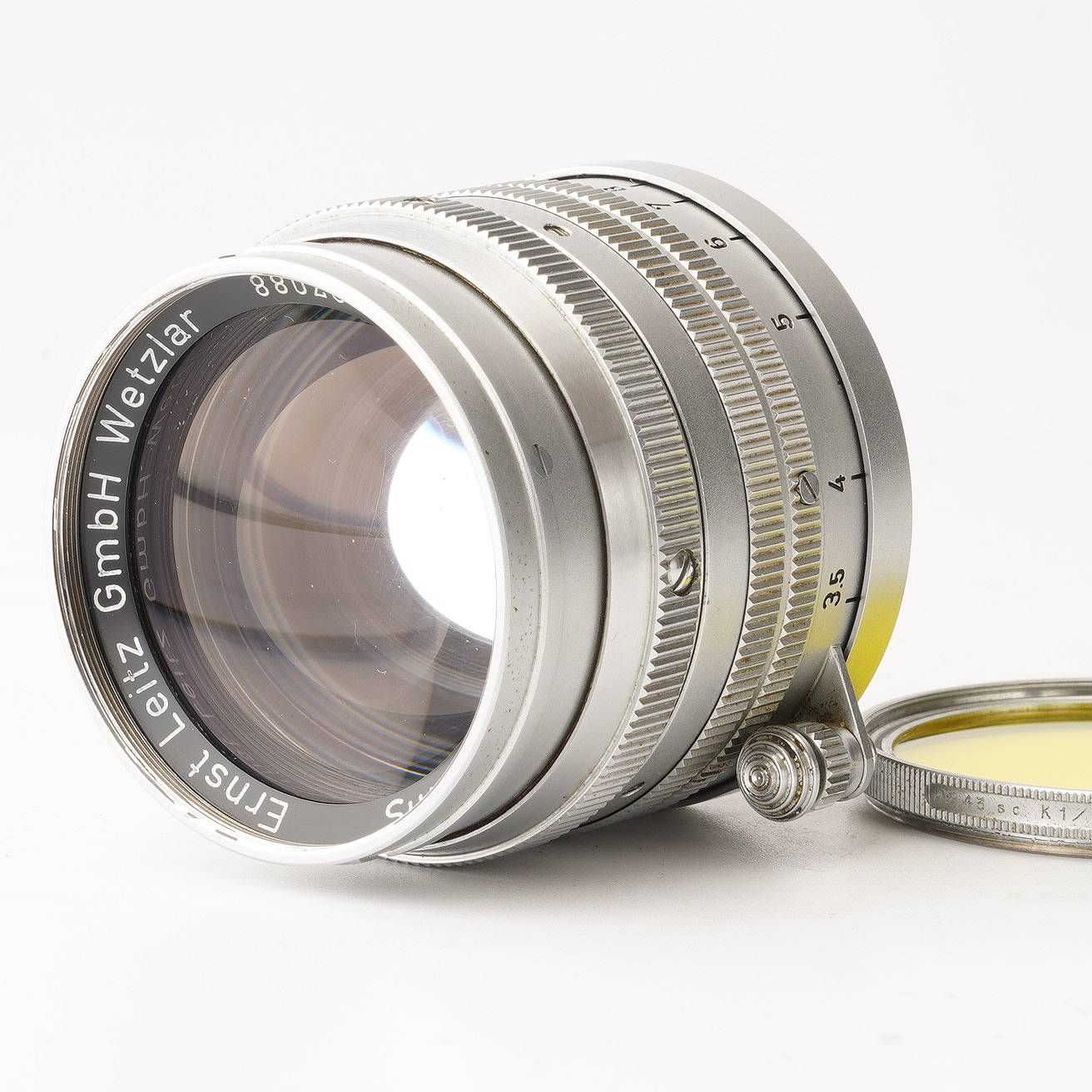 良品 ライカ Leica Summarit 5cm F/1.5 ライカＬマウントレンズ整備済み 銘玉 ライカ ズマリット 5cm F1.5 L summarit レンズ #1331016 Leica
