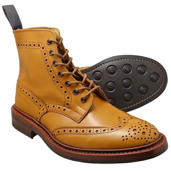 トリッカーズ カントリーブーツ ダイナイトソール エイコンアンティーク モルトン ストウ Tricker s MALTON STOW ACORN ANTIQUE M2508 M5634 UK規格 UK6.5 25.0cm