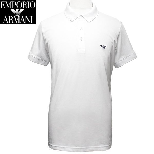 新品 エンポリオ アルマーニ ポロシャツ メンズ 半袖 EMPORIO ARMANI BEACHWEAR 211804 4R482 00010