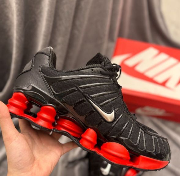 Nike × Skepta Shox TL BLACK/METALLIC SILVER/UNIVERSITY RED