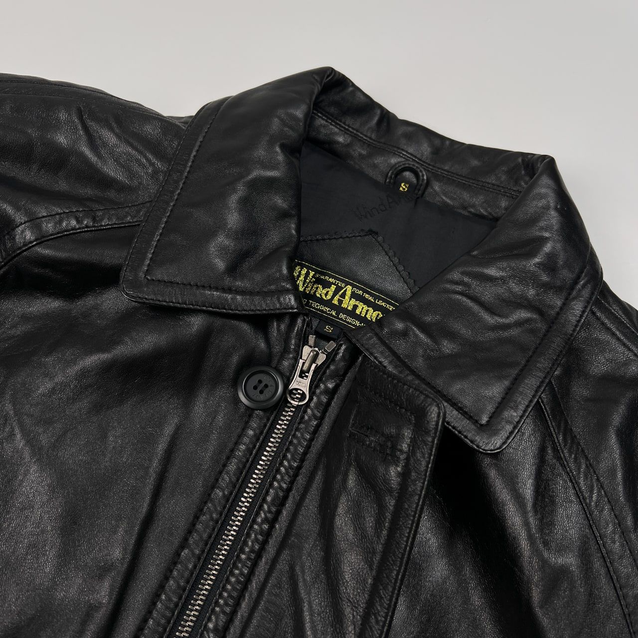 Wind Armour ウィンドアーマー イギリス製生地 羊革 本革 レザー