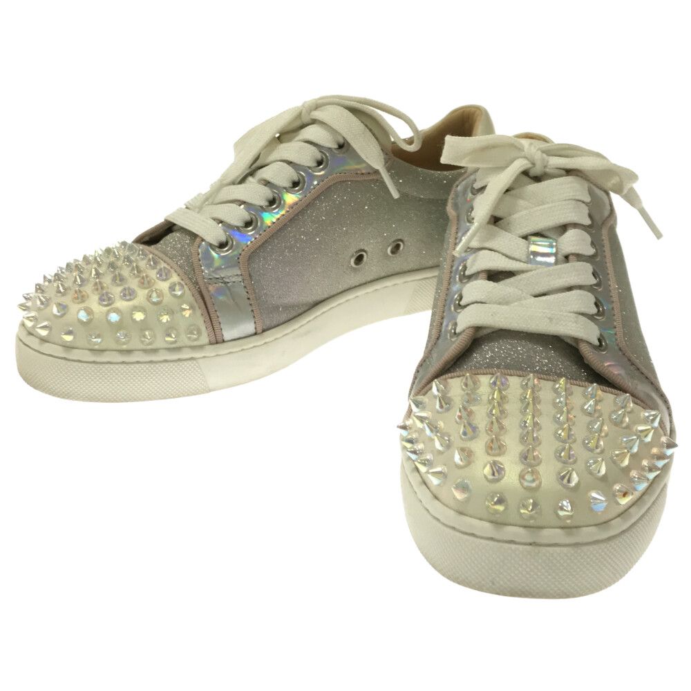 クリスチャン・ルブタン VIEIRA ORLATO スニーカー Fun Vieira ホワイト カーフレザー - Shoes - Women - Christian