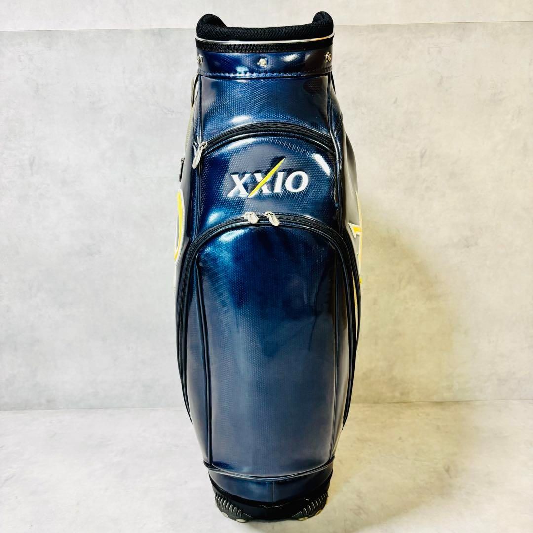 XXIO ゼクシオ】キャディバッグ ゴルフバッグ エナメルモデル 9型 3点