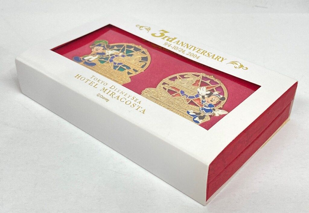 ディズニー3thミラコスタ ピンズ 東京ディズニーリゾート ピンバッジセット ミラコスタ 3rd Anniversary