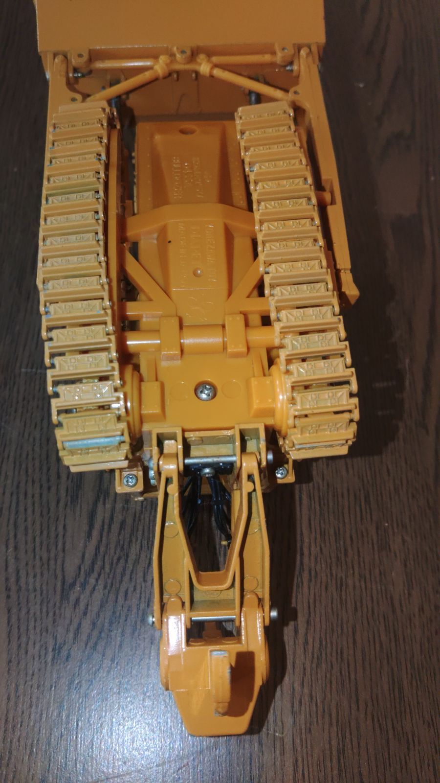 建設機械ミニチュア　コマツブルドーザーKOMATSU D455A型 DIAPET 建設機械ミニチュア コマツブルドーザー 小松製作所 KOMATSU