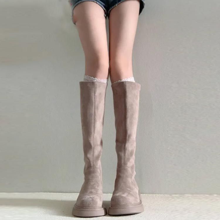 ブーツ レディース ロングブーツ ジョッキーブーツ ニーハイブーツ