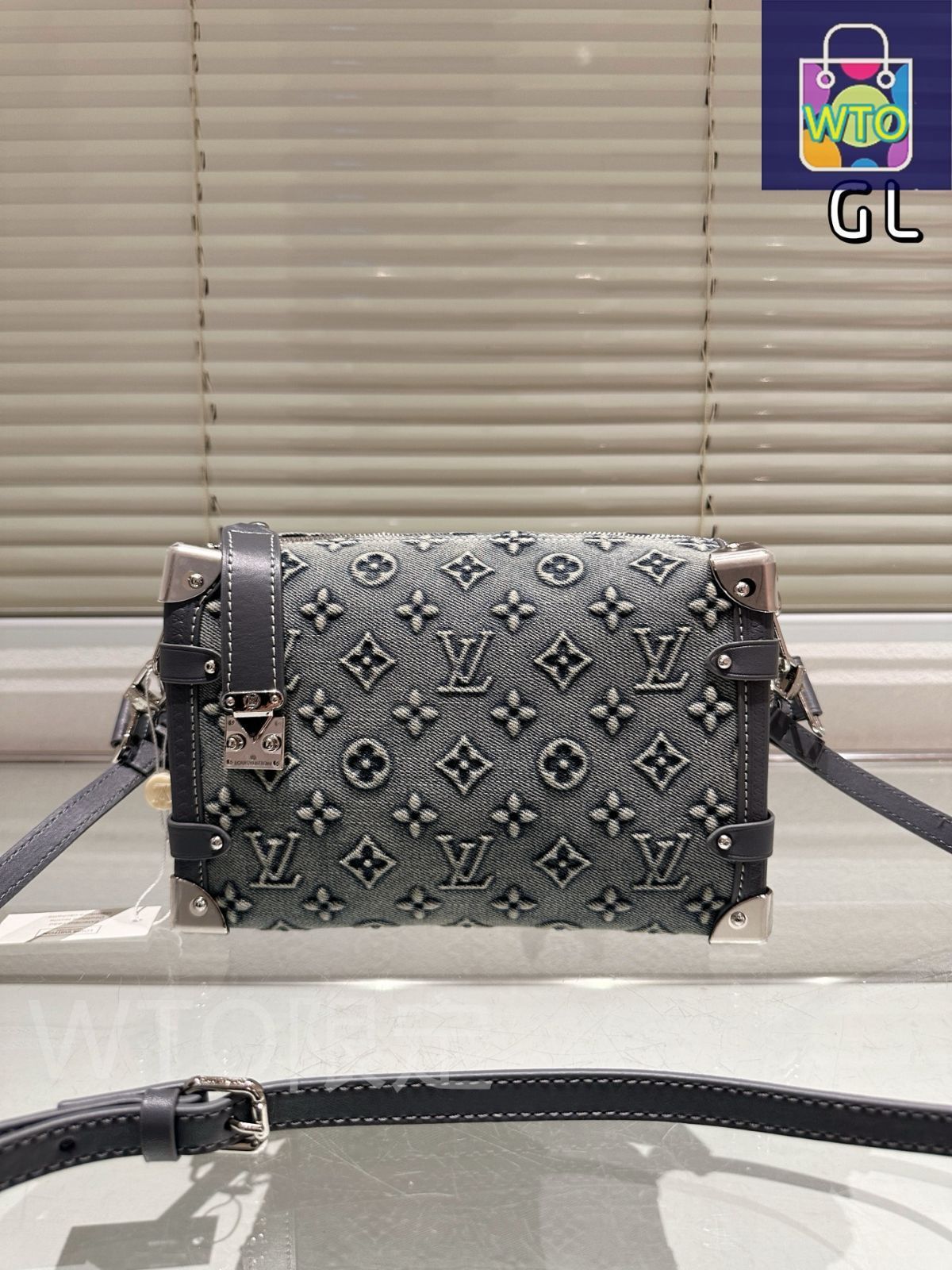 今日特価】LV Side Trunk Denim Bag ルイ・ヴィトン サイド