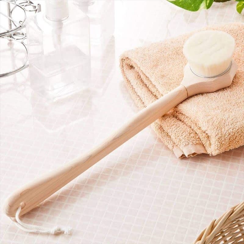 【即日発送】 迅速発送 赤田刷毛工業 ALTY ボディブラシ ロングハンドル Body Brush Long Hundle 日本製 242709