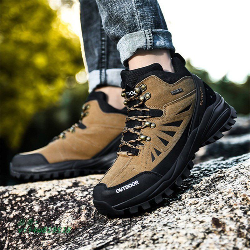 スノーブーツ メンズ ブーツ 革 トレッキング登山靴 防寒靴 裏起毛 保温 登山靴 防水 スノーウィンターブーツ 撥水 裏ボア 紳士靴 防滑 vii 4 w 819518