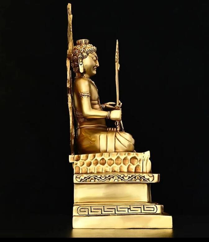 純銅不動明王**守護神本命仏祈願家供養仏像置物