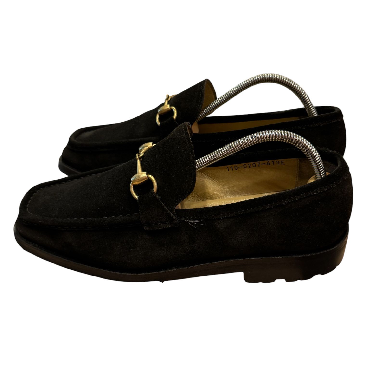 GUCCI ビットローファー ブラウン 41 1/2 E