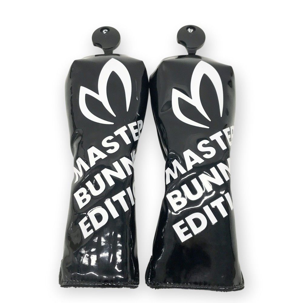 MASTER BUNNY EDITION マスターバニーエディション  ヘッドカバー 3点セット 迷彩柄 カモフラ ブラック系 DR FW UT [240101424152] ゴルフウェア ストスト MASTER BUNNY EDITION マスターバニーエディション ヘッドカバー