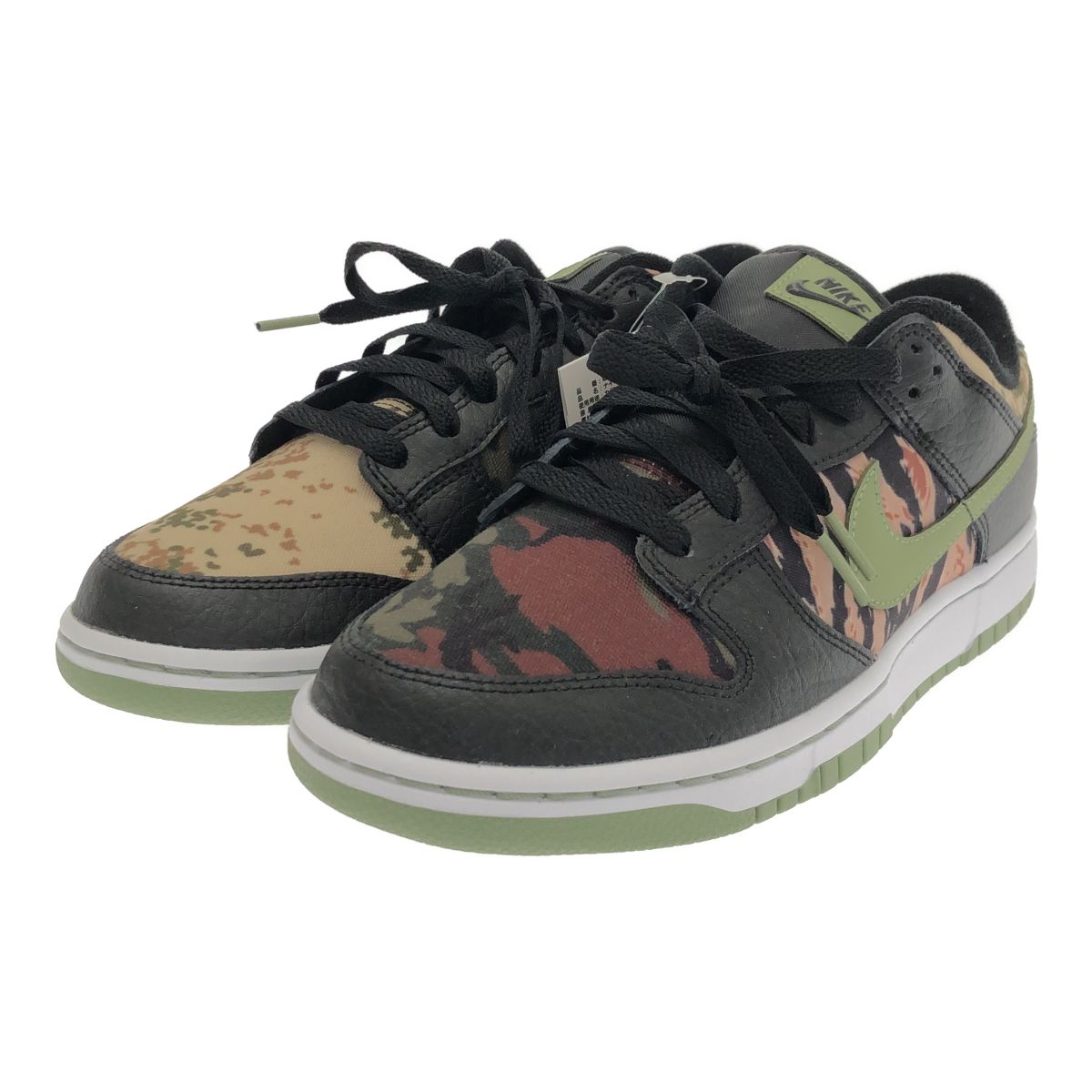 NIKE DUNK LOW SE BLACK MULTI CAMO DH0957-001 27cm - メルカリ