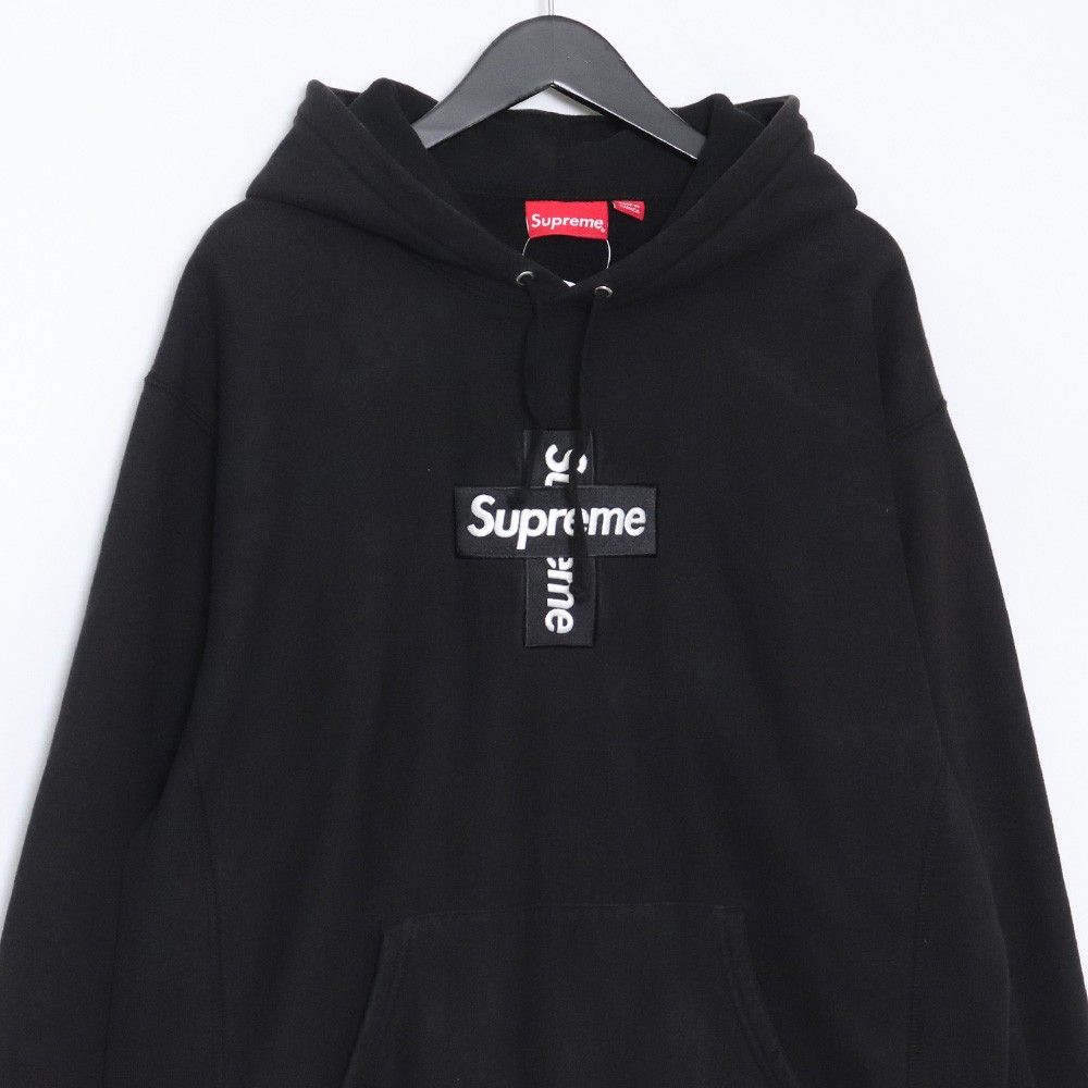 SUPREME Cross Box Logo Hooded Sweatshirt - メルカリ