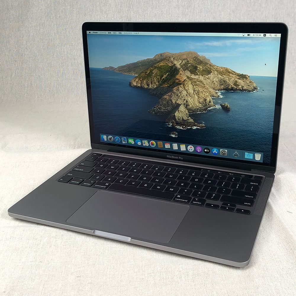 【本体のみ】Apple MacBook Pro (13インチ， 2020， Thunderbolt 3ポート x 4)【i5・16GB・512GB】A2251 EMC3348/LT-241368（244709）