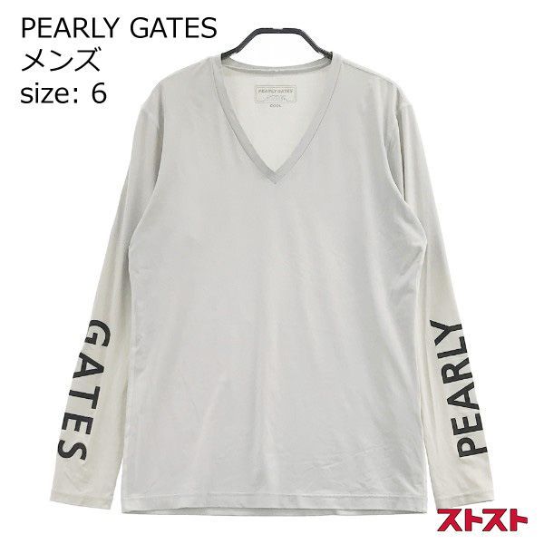 PEARLY GATES パーリーゲイツ 2021年モデル Vネック 長袖 インナーT