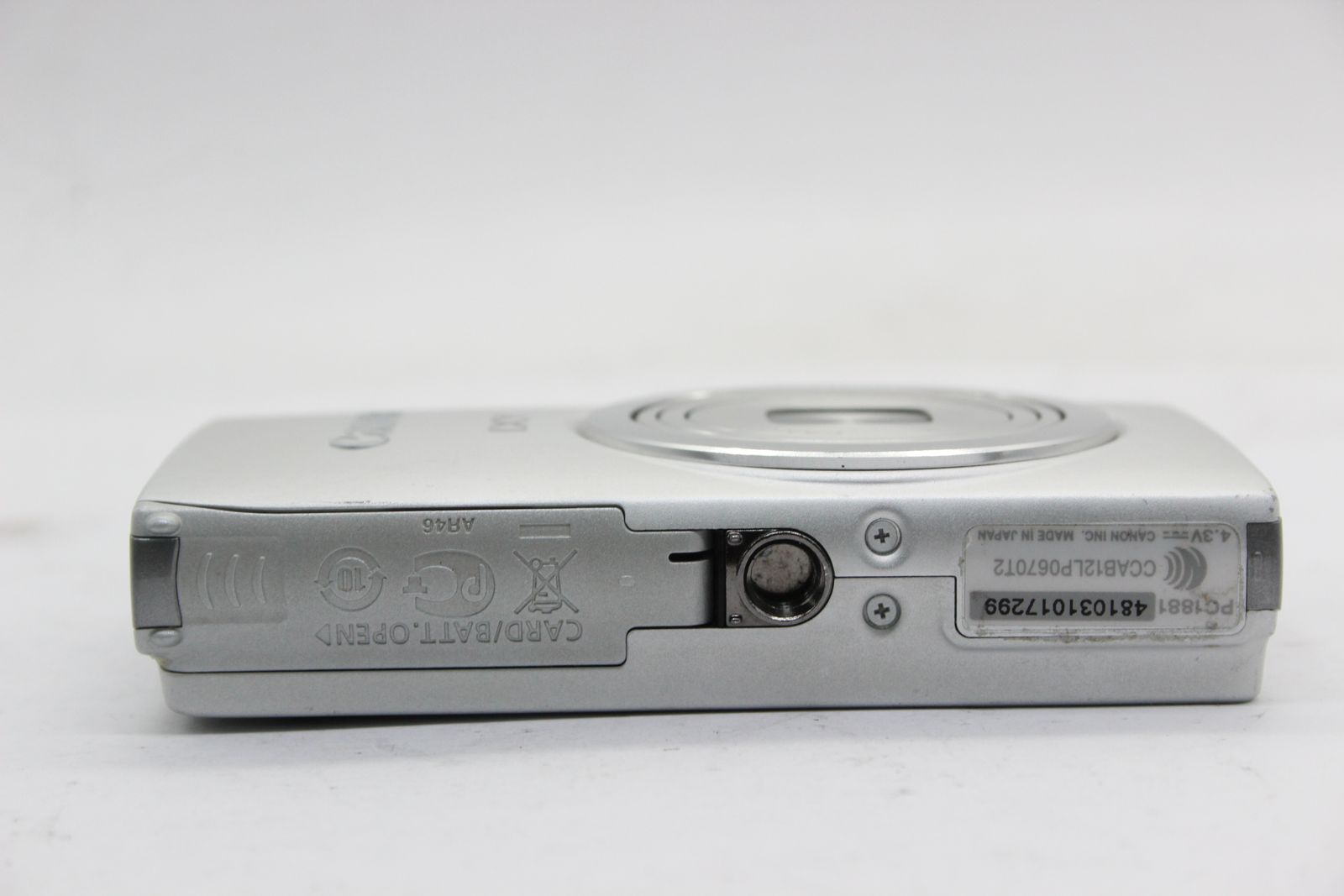 【美品 返品保証】 キャノン Canon IXY 430F 5x IS バッテリー チャージャー付き コンパクトデジタルカメラ  s4849