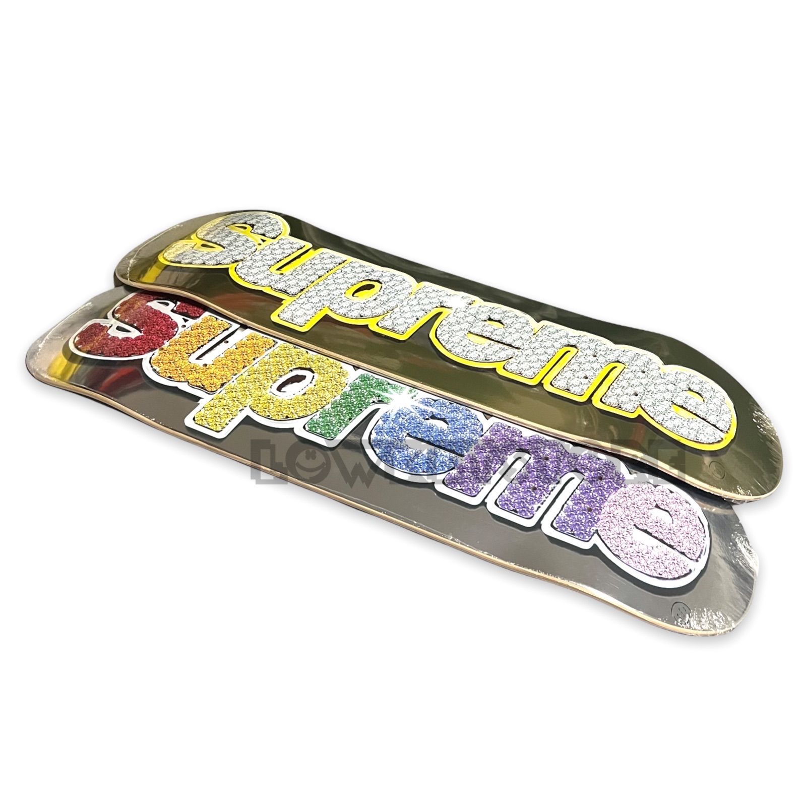 Supreme Bling Box Logo Skateboard 2枚セット - LOWKEY STORE - メルカリ