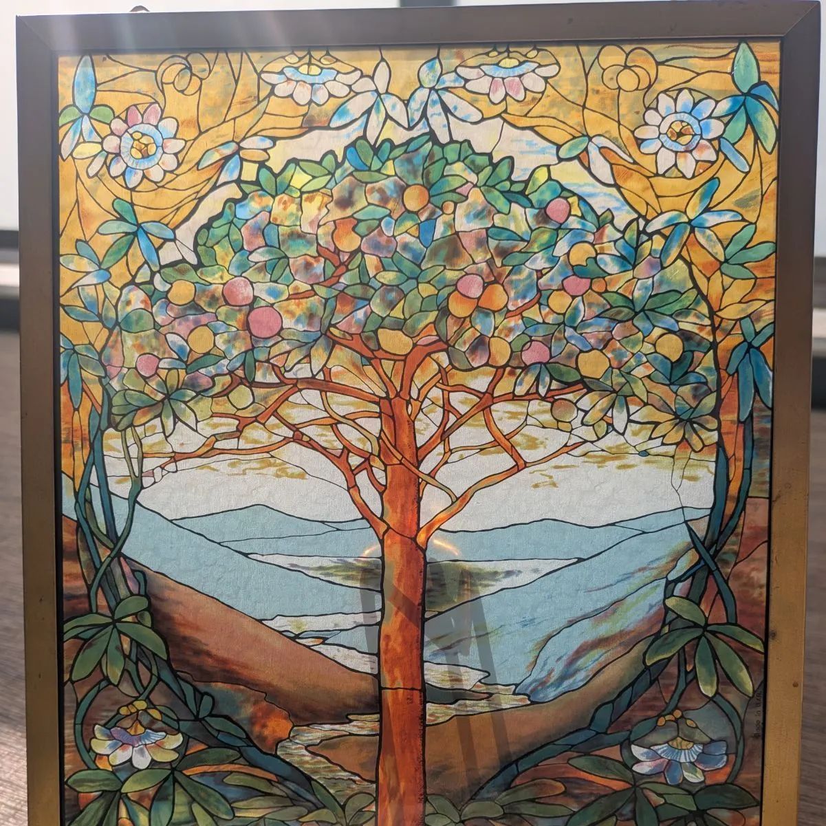 ルイス C ティファニー ステンドグラス 生命の樹 グラスマスターズ社
