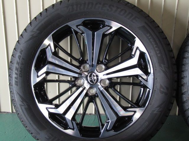 ガリキズ無しの冬セット トヨタ 50系 RAV4 PHV純正