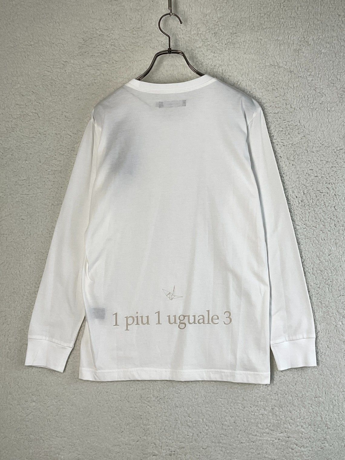 【未使用品】1PIU1UGUALE3 胸刺繍ロゴプリントカットソー サイズ6 未使用品】1PIU1UGUALE3 胸刺繍ロゴプリントカットソー サイズ3