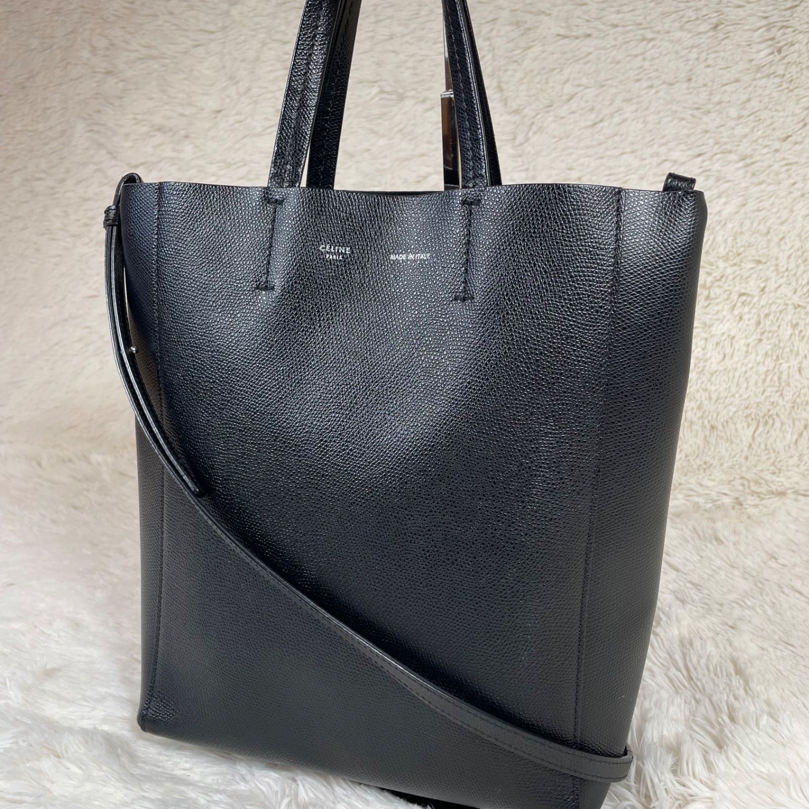 極美品⭐️CELINE バーティカルカバ スモール 2way トート CELINE セリーヌ バーティカル カバ スモール トートバッグ 2WAY