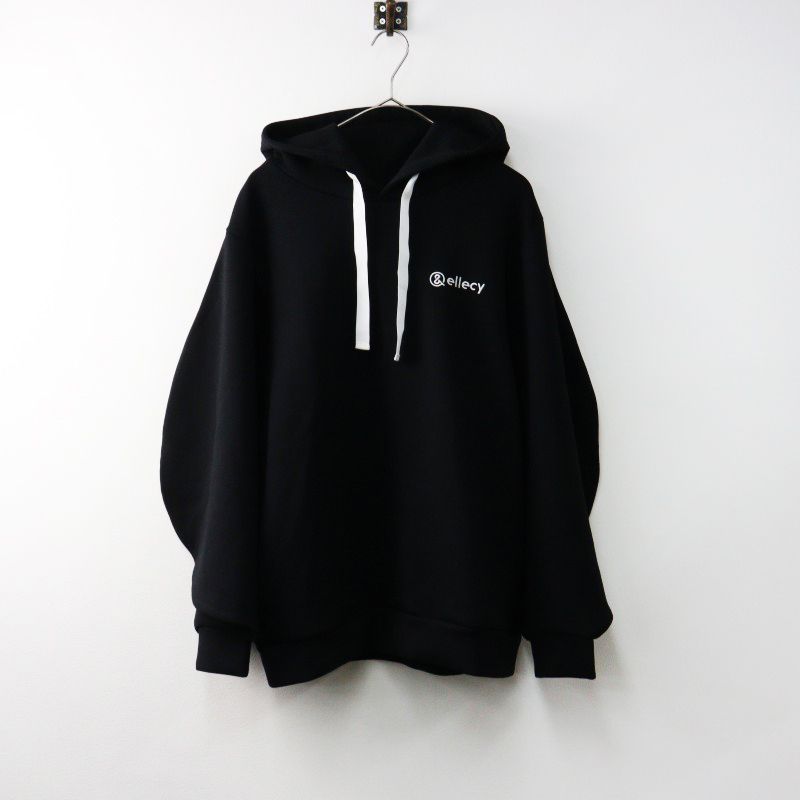 未使用 2021AW ロイスクレヨン アンドエルシー Lois CRAYON &ellecy ロゴ刺繍ボリュームスリーブパーカー M/ブラック【2400014501872】 未使用 2021AW ロイスクレヨン アンドエルシー Lois CRAYON