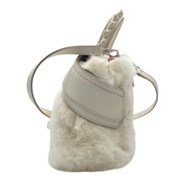 トッズ TOD'S ウェーブ ファーバッグ WAVE ハンドバッグ ショルダー