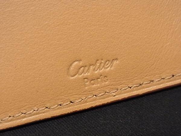 □新品同様□ Cartier カルティエ パシャ レザー カードケース パス