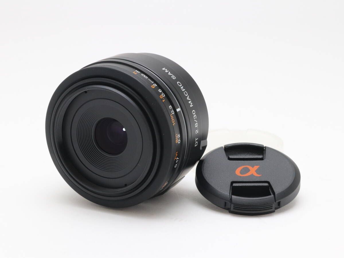 SONY/ソニー SAL30M28 DT 2.8/30 MACRO SAM カメラ レンズ AF動作確認
