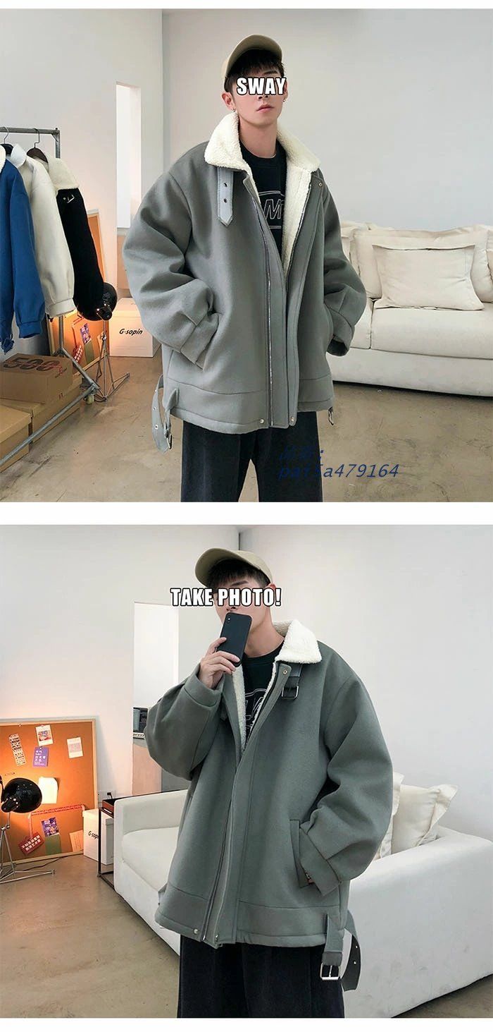 フリースジャケット ジップアップ