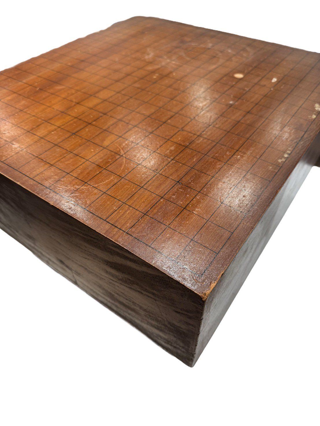 中古品】囲碁セット（碁盤、碁石）囲碁磐 アンティーク 脚付 楽天市場