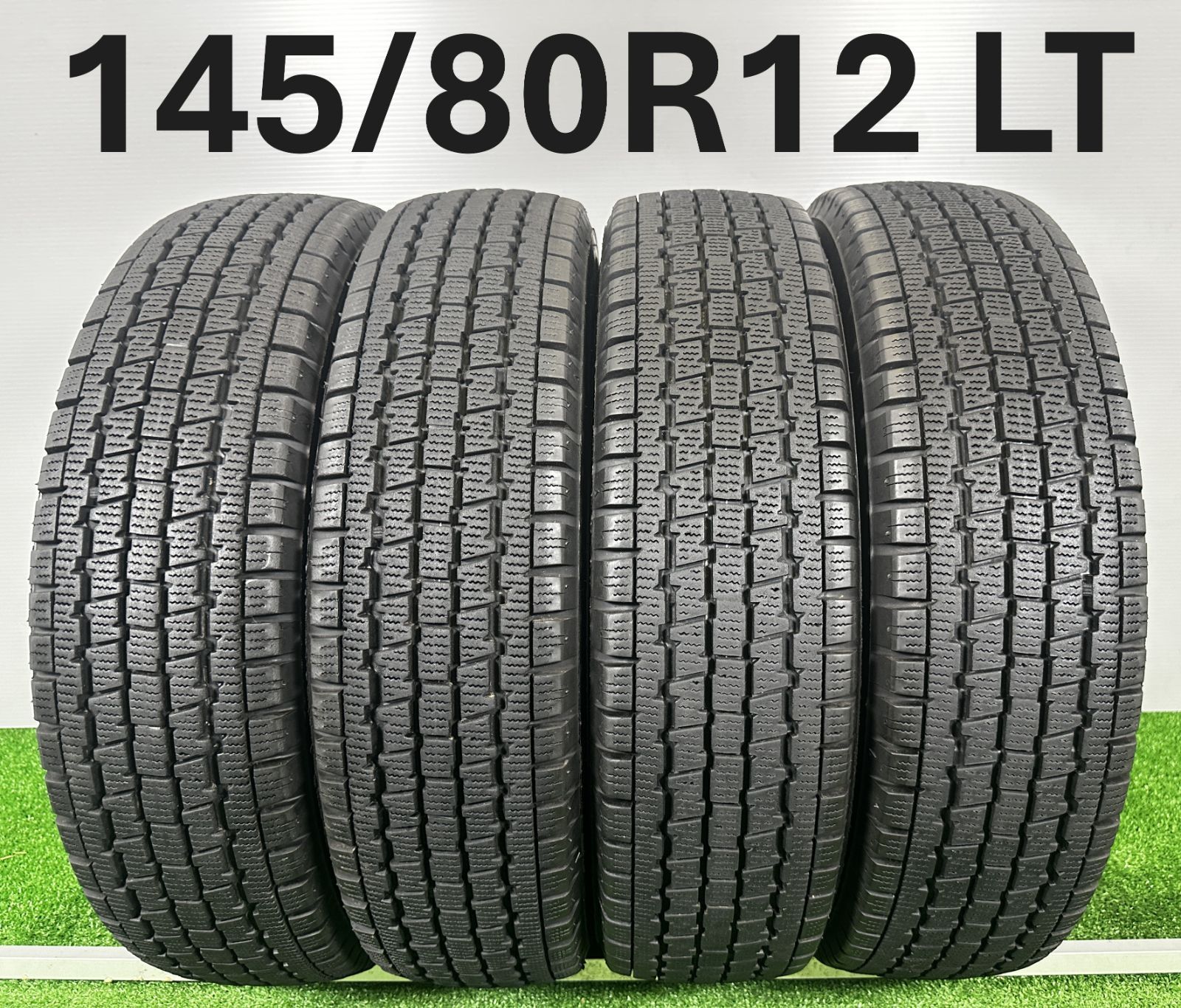 145 80R12 LT ブリヂストン W300 2021～ 製 4本 冬タイヤ スタッドレス TA398