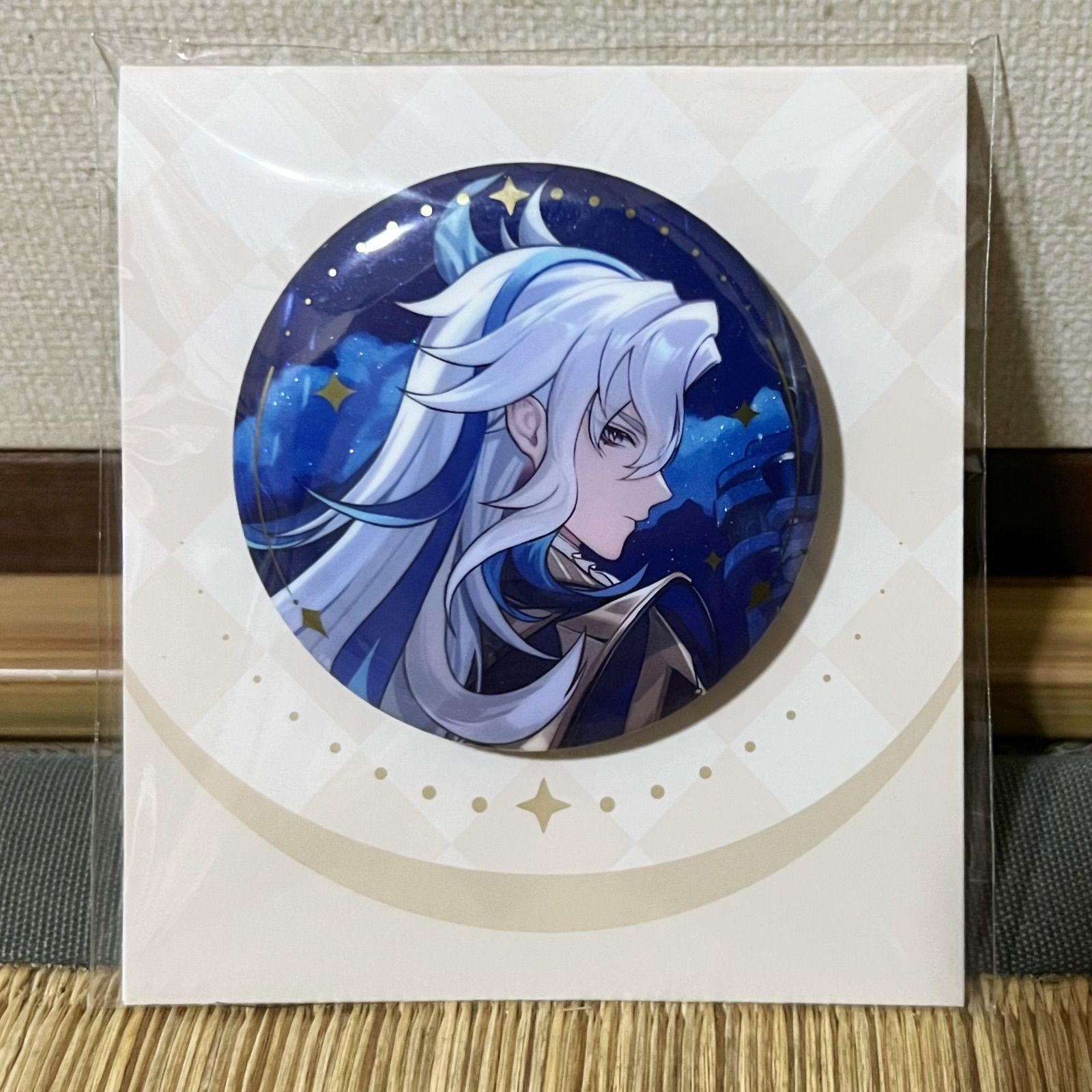 公式正規品 千織 アルレッキーノ 缶バッジ 原神 逸聞軼事 召使 バッチ