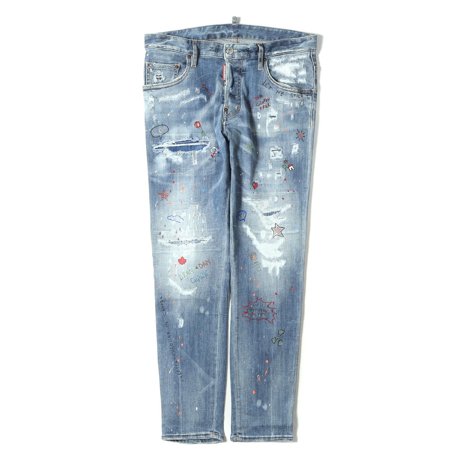 DSQUARED2 ディースクエアード デニム パンツ サイズ:48 21SS 
